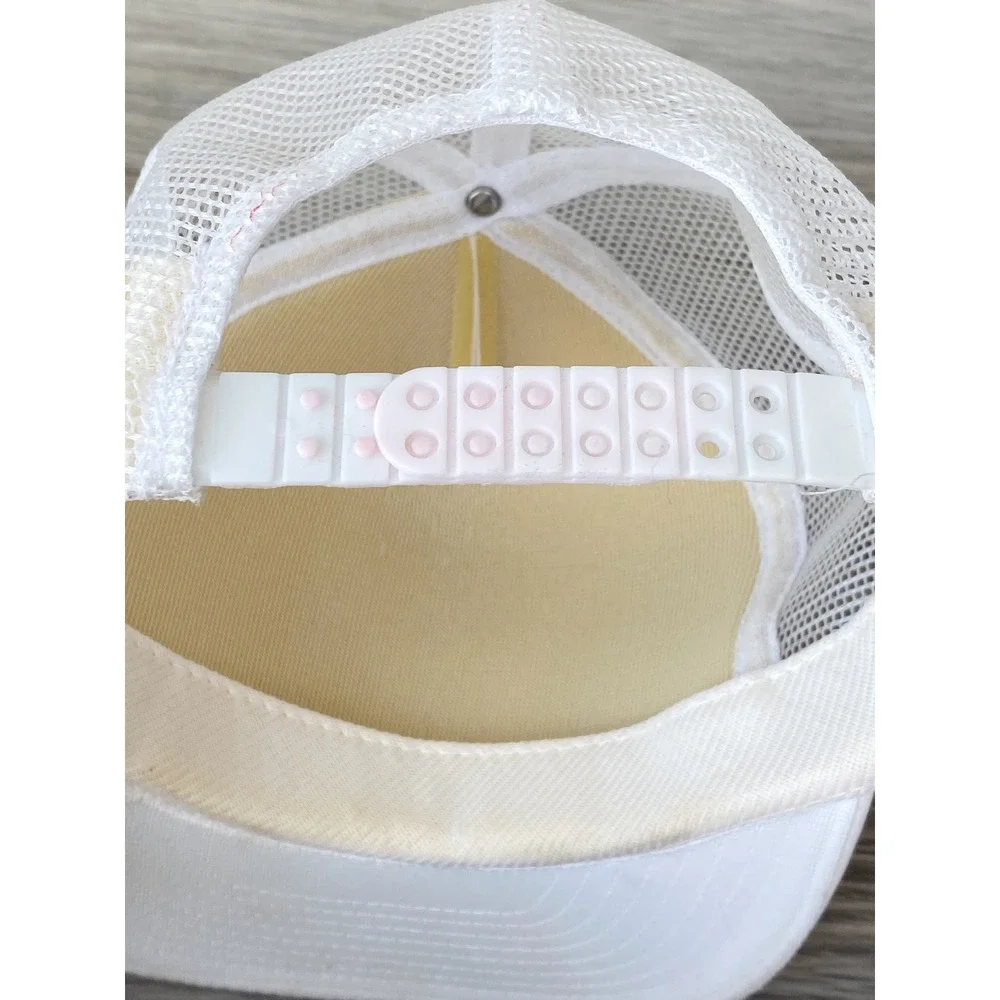 Vintage‎ Marshall Well Drilling White Mesh Snapback Trucker Hat Retro Streetwear